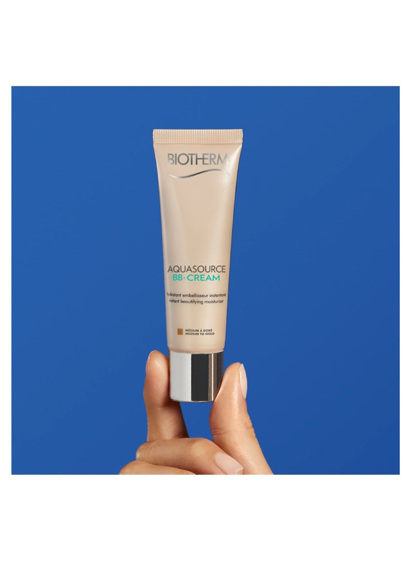 Biotherm Aquasource BB Cream Instant Beautifying Moisturizer SPF15 30ml - Colour: Fair to Medium - Image 3